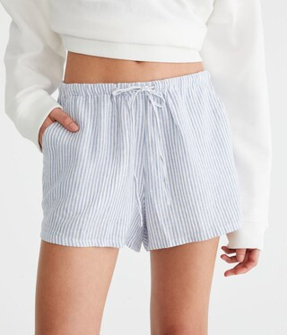Striped Linen Boxer Shorts | Aeropostale