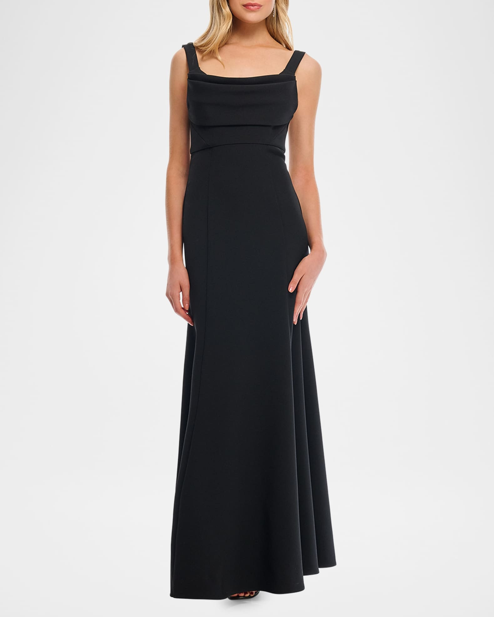 Bartlett Ruched Long Gown | Neiman Marcus