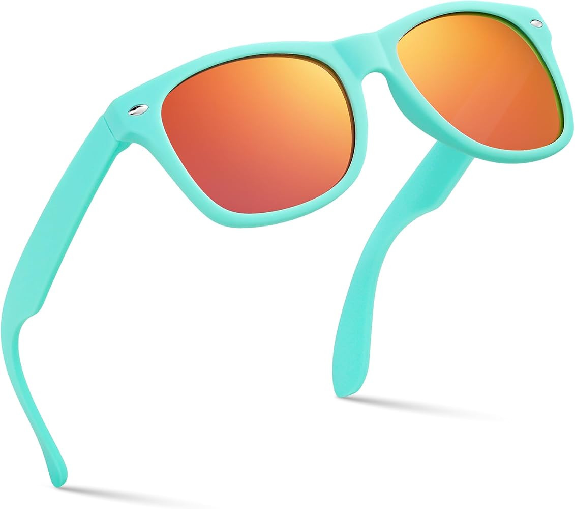 Retro Rewind Kids Sunglasses for Boys Girls Age 3-12 - Shatterproof UV400 Toddler Children Sun Gl... | Amazon (US)