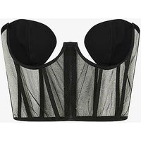 Sleeveless underwired mesh top | Selfridges