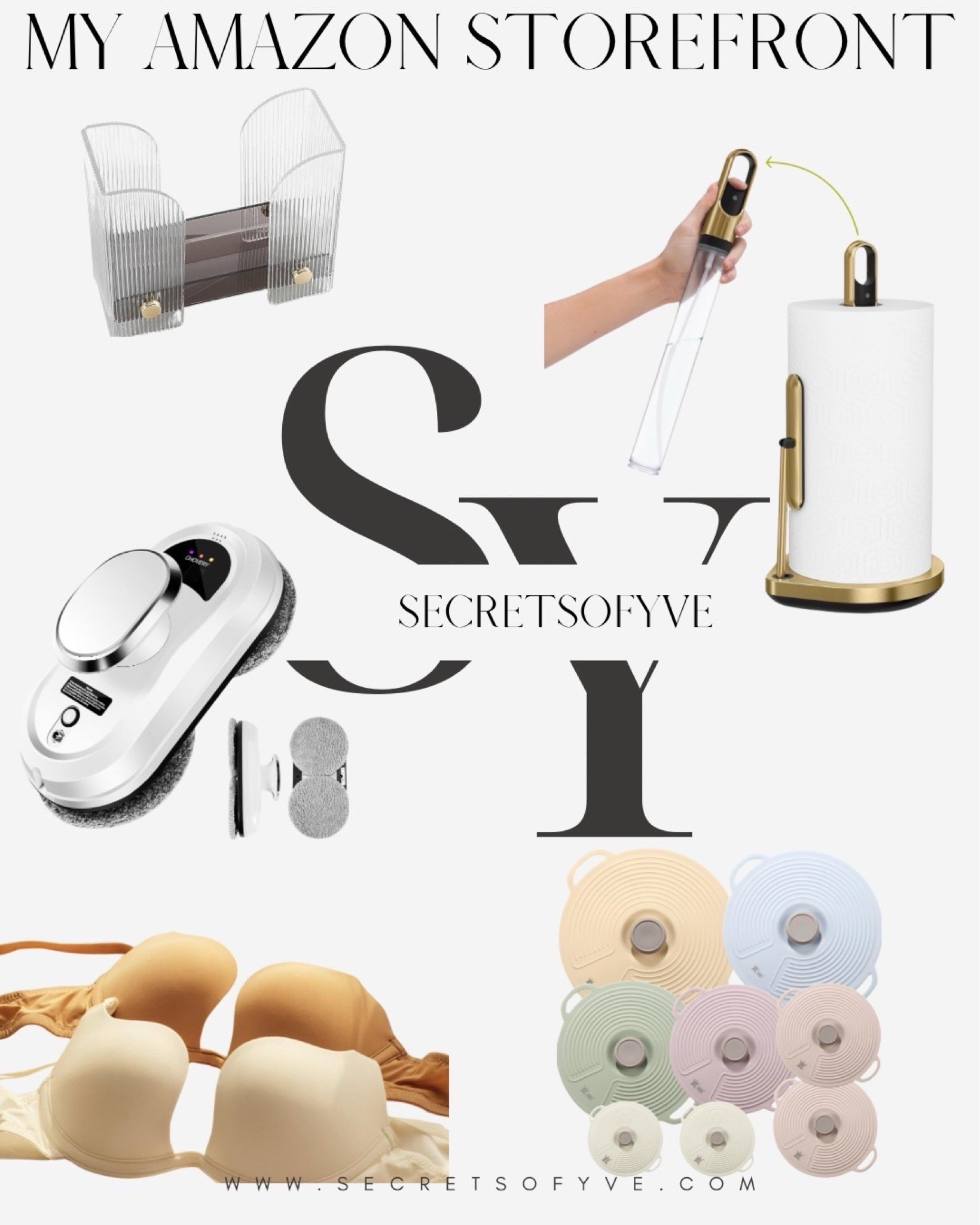 Secretsofyve: from intimates to a paper towel holder with a spray, I’ve got you covered! Home & wedding gifts idea. 
#Secretsofyve #ltkgiftguide
Always humbled & thankful to have you here.. @amazon
CEO: PATESI Global & PATESIfoundation.org
 @secretsofyve : where beautiful meets practical, comfy meets style, affordable meets glam with a splash of splurge every now and then. I do LOVE a good sale and combining codes! #ltkstyletip #ltksalealert #ltkfamily #ltku #ltkfindsunder100 #ltkfindsunder50 #ltkover40 #ltkplussize #ltkmidsize #ltktravel #ltkfestival #ltkwedding #ltktall #ltkpetite #ltkfoodie #ltkmomlife secretsofyve

#LTKHome #LTKSeasonal #LTKMens