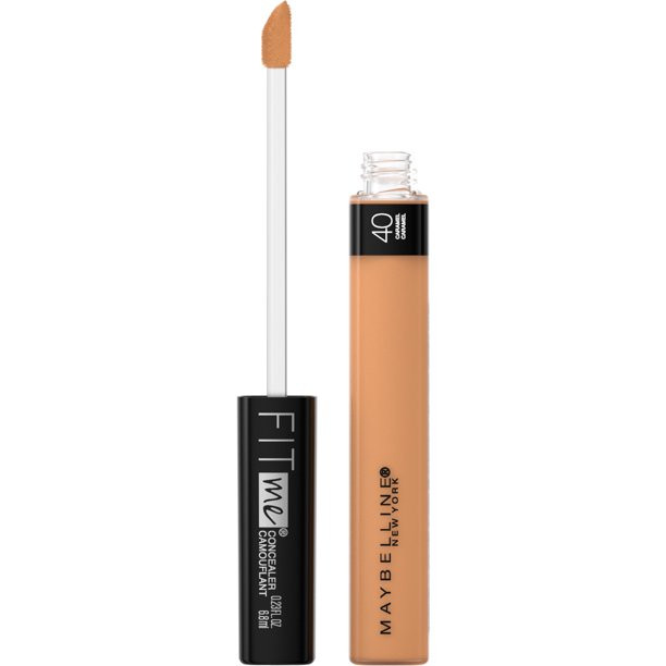Maybelline Fit Me Liquid Concealer Makeup, Natural Coverage, Oil-Free, Caramel, 0.23 fl. oz. | Walmart (US)