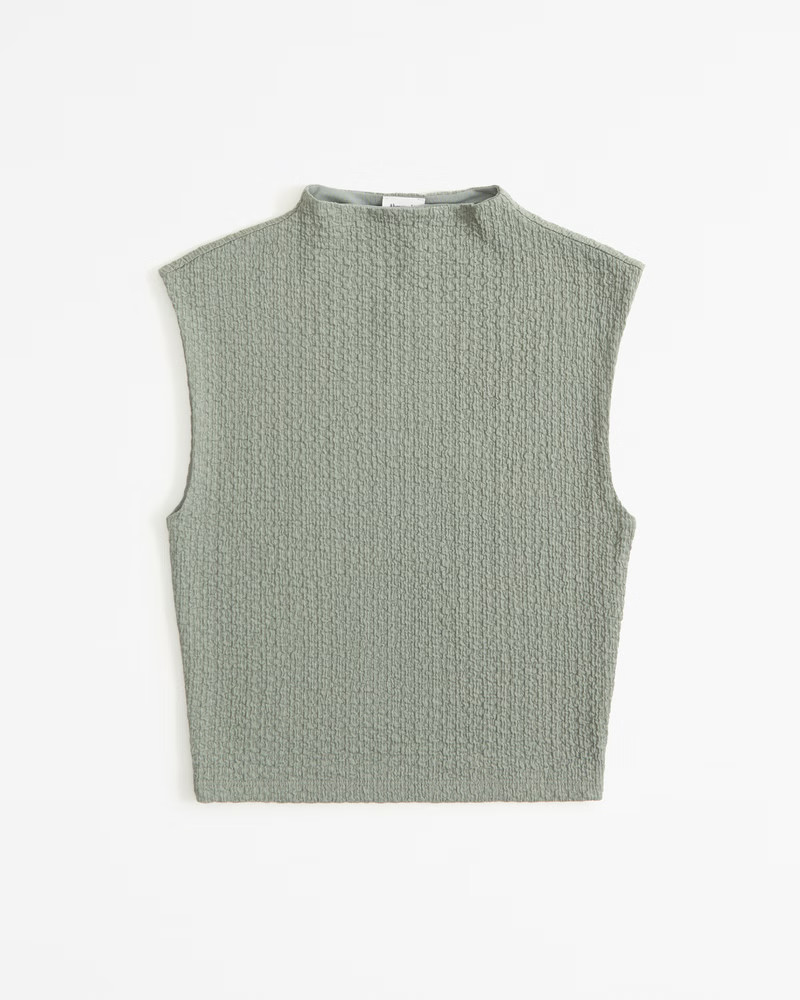 Women's The A&F Paloma Bubble Knit Top | Women's Tops | Abercrombie.com | Abercrombie & Fitch (US)
