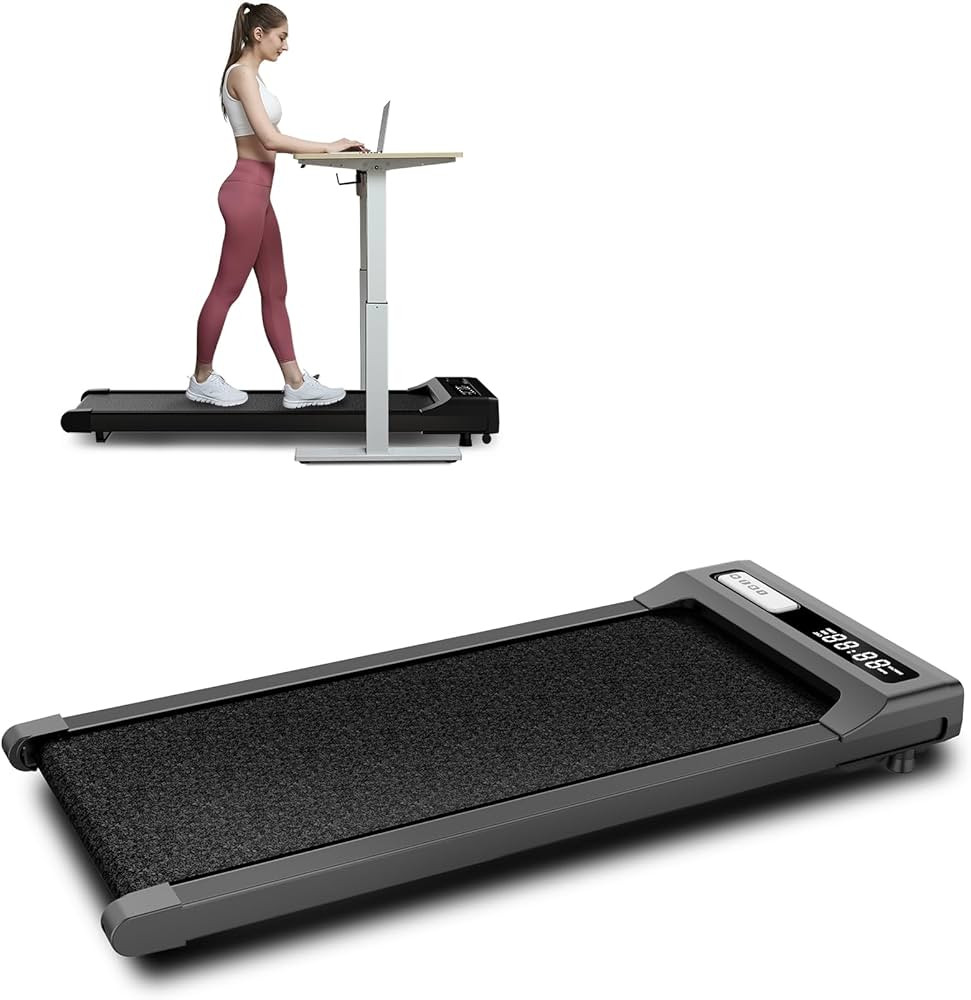 Walking Pad Treadmill Under Desk, Portable Compact Desk Treadmill for WFH,2.5HP Walking Jogging R... | Amazon (US)