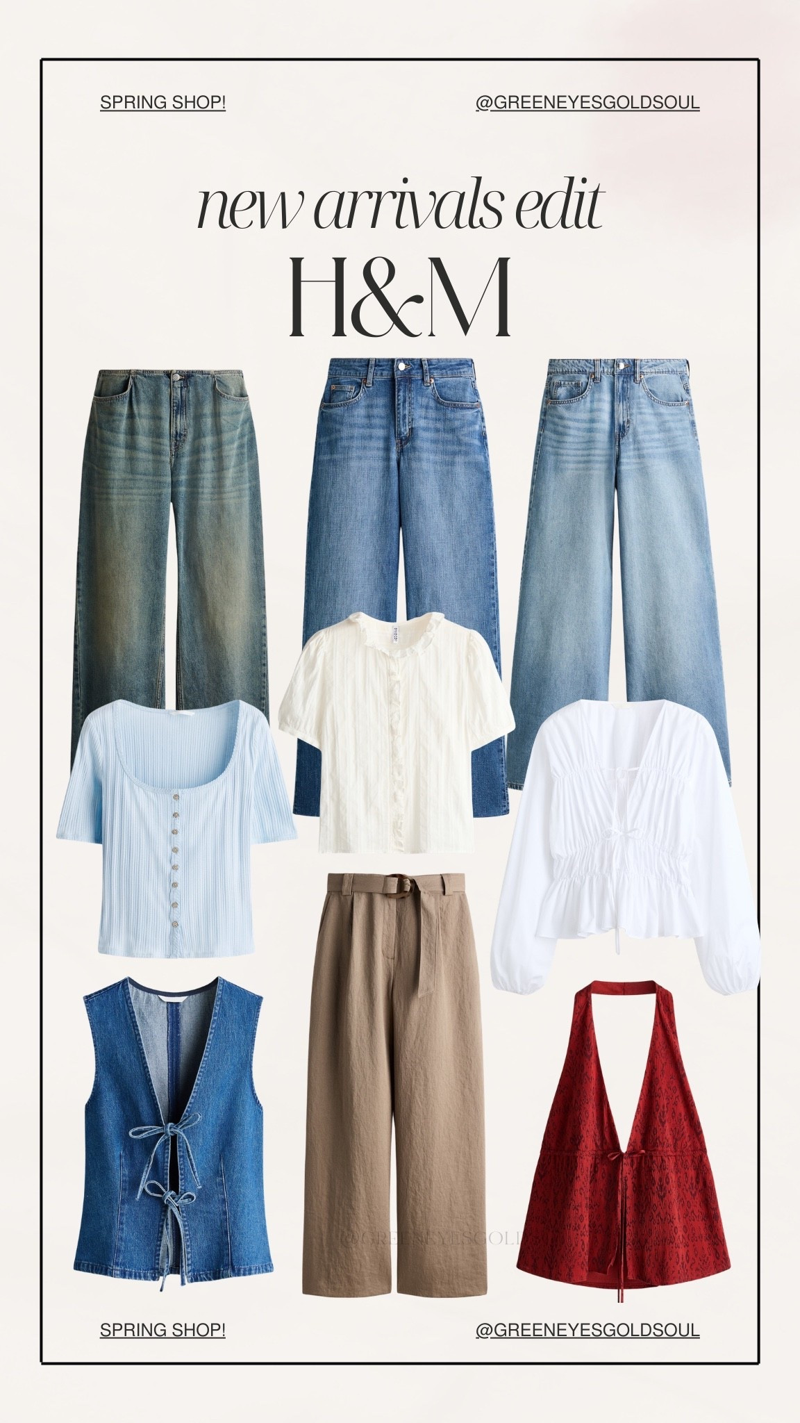 H&M spring new arrivals 🌸 Affordable dresses, tops, and warm-weather staples for easy everyday outfits. Everything linked!

H&M new arrivals/H&M spring fashion/H&M finds/spring fashion/spring outfits/affordable fashion/spring dresses/spring tops/casual outfits/everyday outfits/warm weather outfits/spring wardrobe/women’s fashion/capsule wardrobe/casual chic style/spring style/minimal style

#LTKU #LTKootd #LTKSeasonal