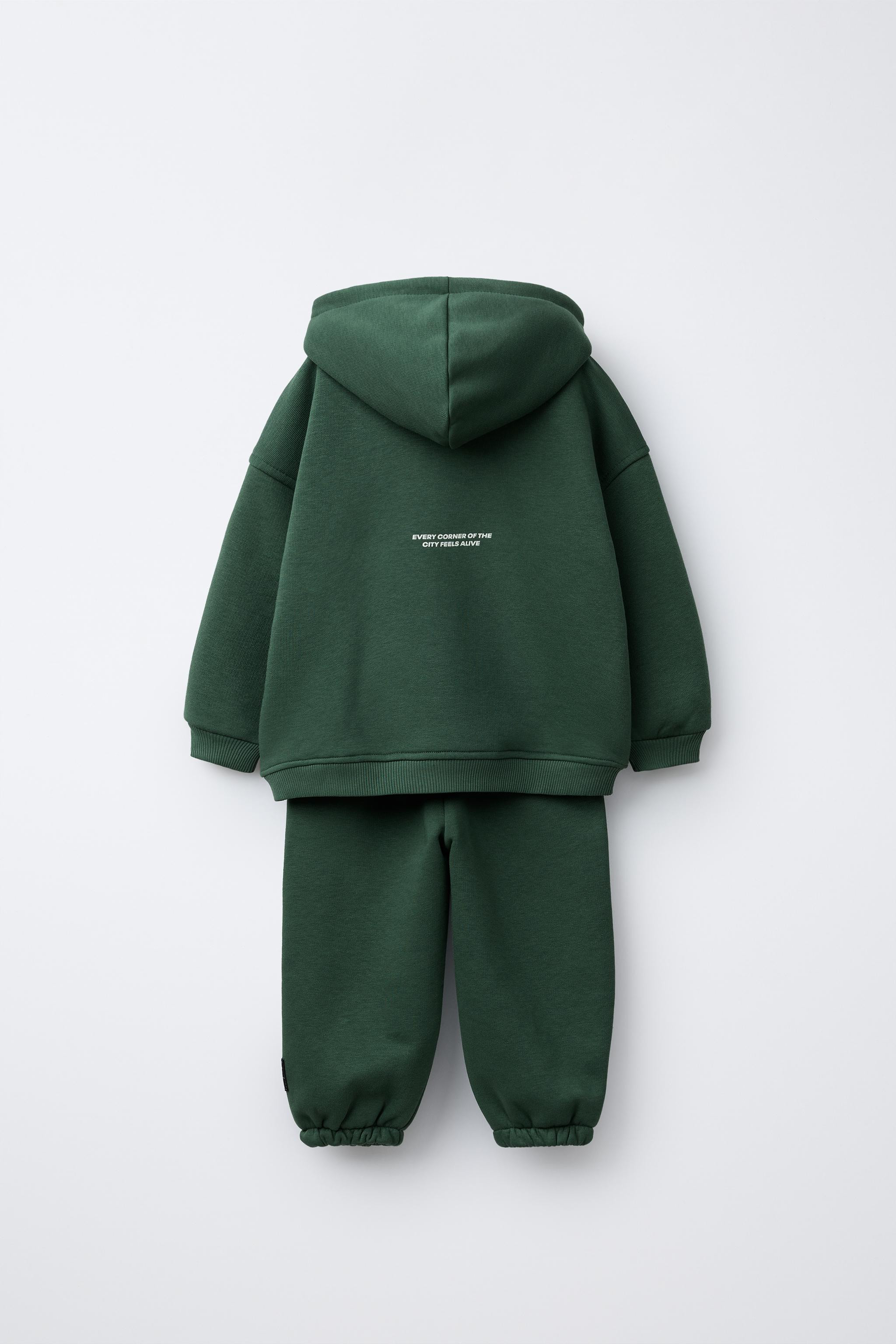 JOGGING SET WITH SWEATSHIRT AND JOGGER PANTS | Zara US