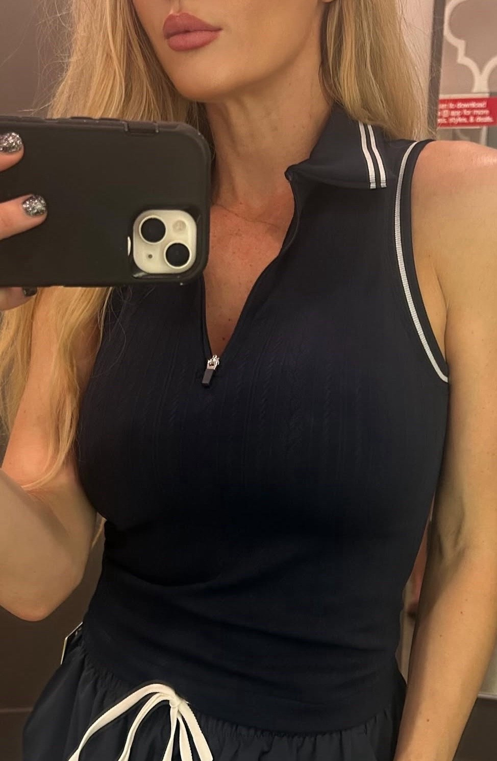 This ribbed polo tank is so flattering- such a cute spring/ summer piece 

#LTKActive #LTKmomlife #LTKootd