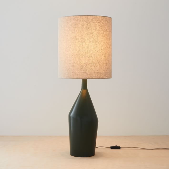 Asymmetry Ceramic Table Lamp - Large | West Elm (US)