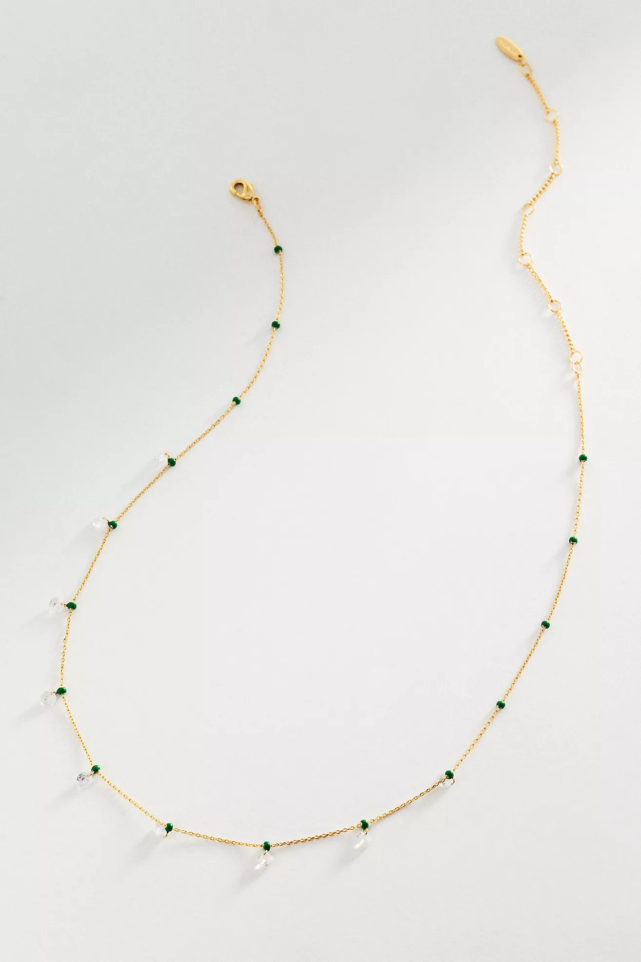 Confetti Crystal Drop Necklace | Anthropologie (US)