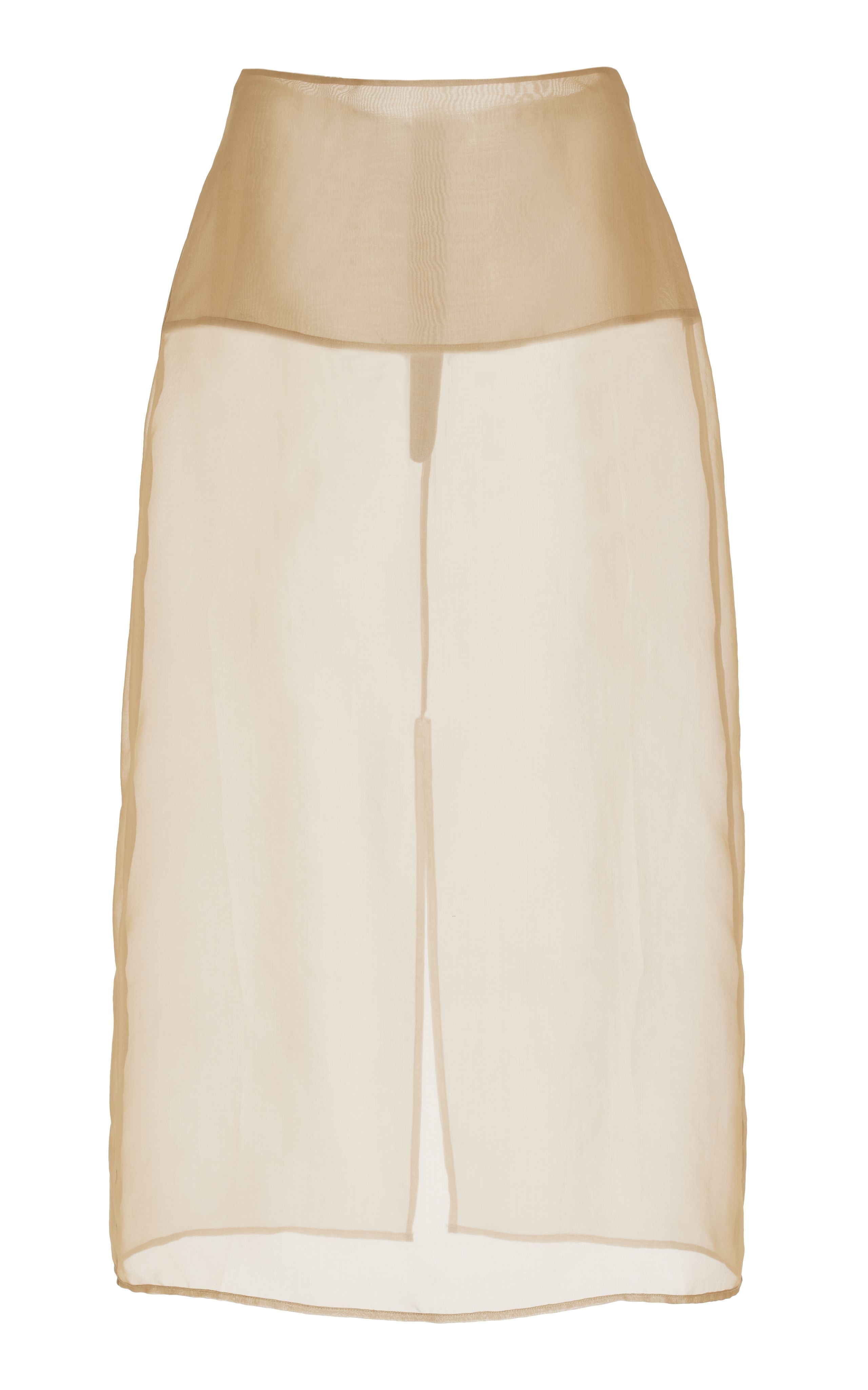Exclusive Peri Silk-Blend Chiffon Midi Skirt | Moda Operandi (Global)