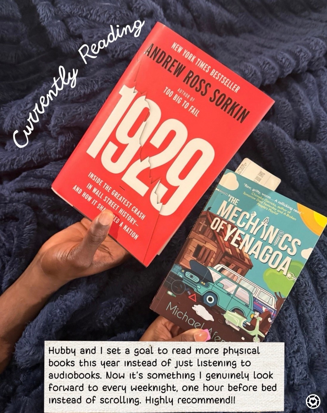 Current Book Reads 🙌🏽✨


current book reads, books I’m reading now, book recommendations, good books to read, must read books, reading list, favorite books, book lover, cozy reading, trending books