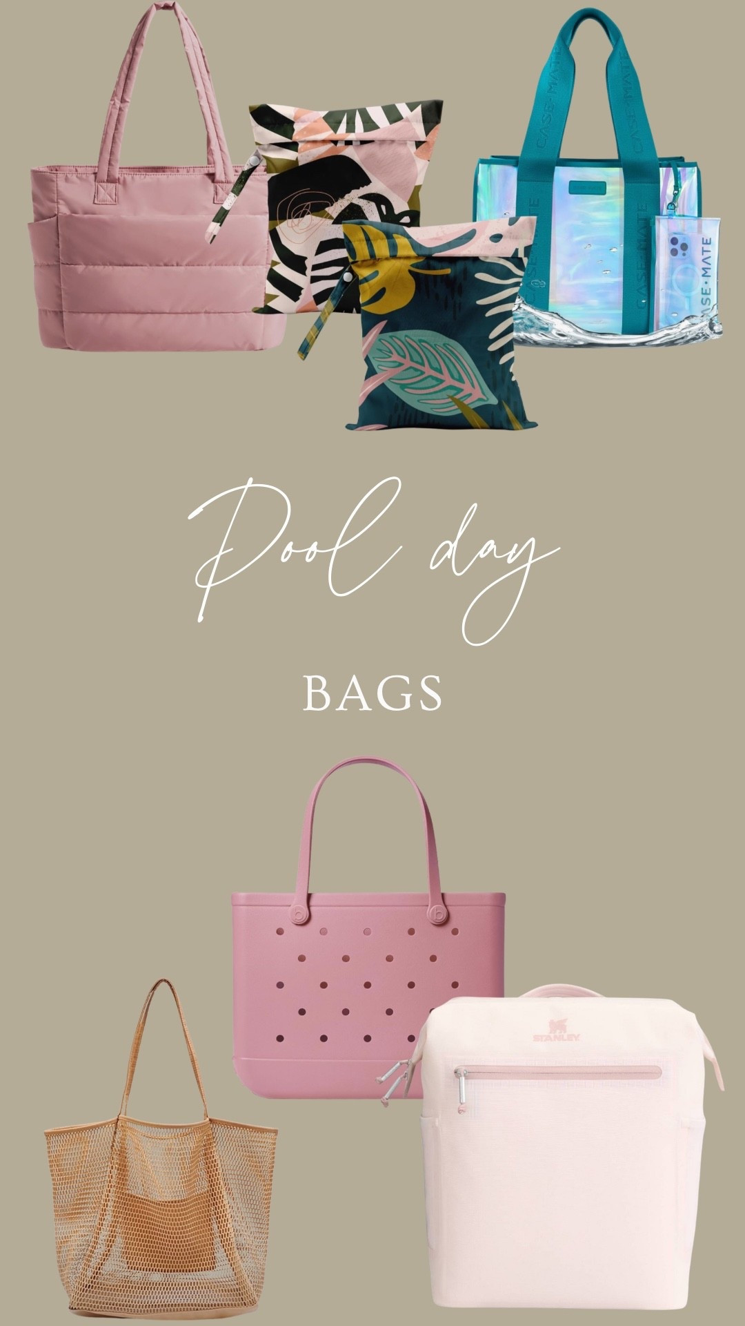 The PERFECT pool day bags🌊

#LTKSeasonal #LTKSwim