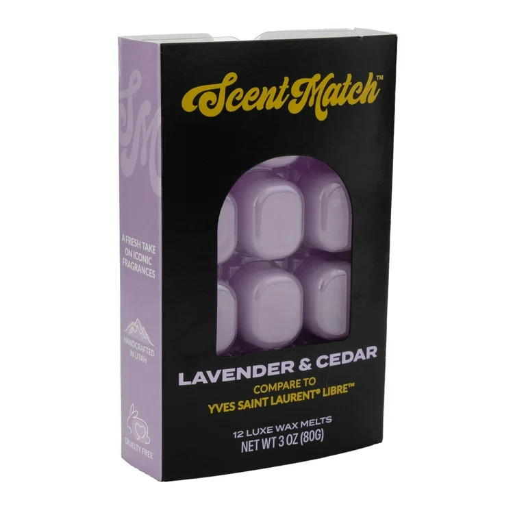 IllumiScents ScentMatch 3 oz Wax Melts Lavender & Cedar (compare to: Yves Saint Laurent - Libre) | Walmart (US)