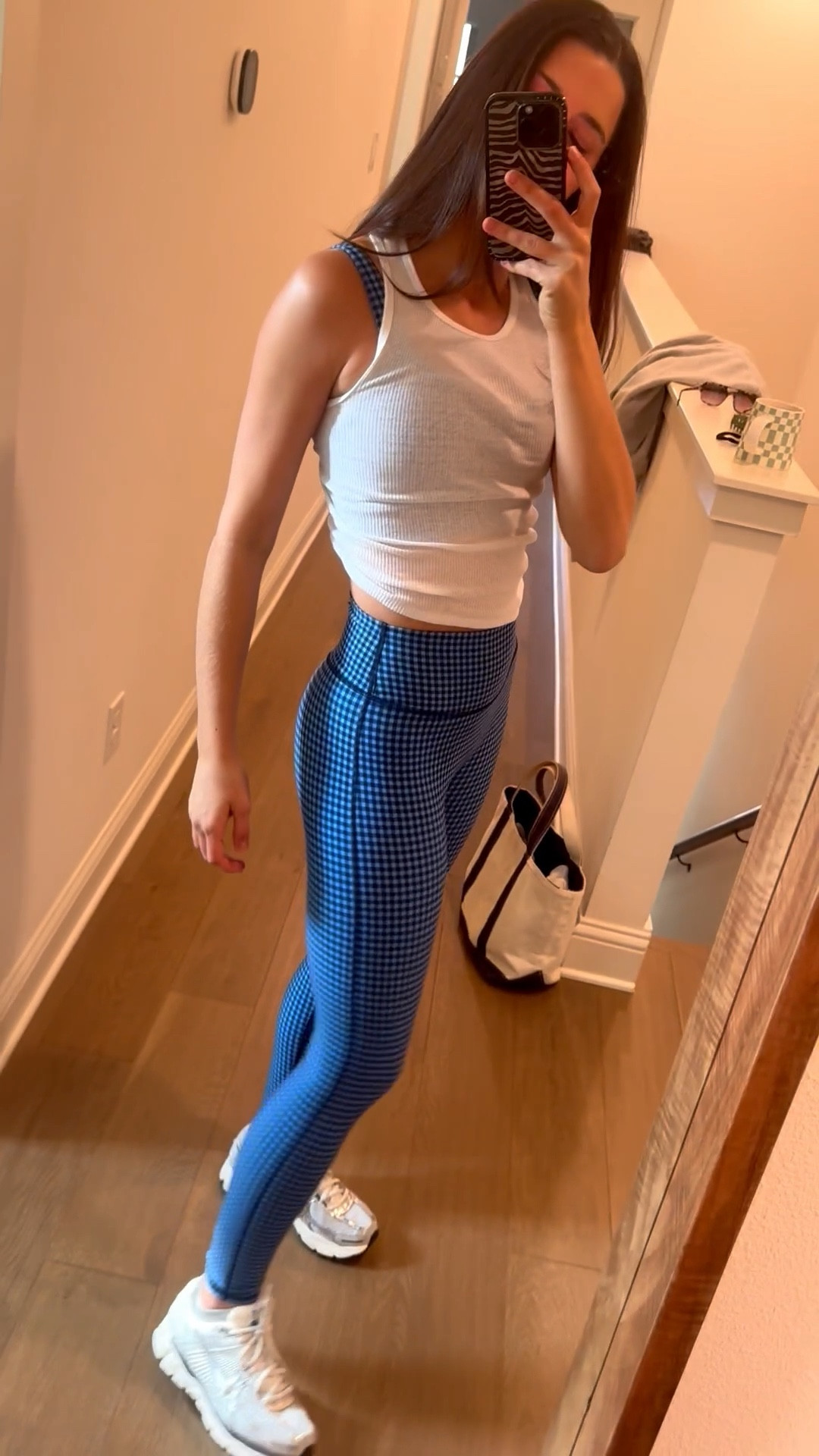 workout ootd - love a @abercrombie  matching set !! paired with my go to Hanes boy white tanks, @Target quarter zip, and @Nike US sneakers 👟 




#LTKMorningRoutine #LTKdayinmylife

#ltktravel

pilates, yoga, salk outfit, running shoe, tote bag, personalized bag, under $50, a&f, target style, target finds


#LTKSaleAlert #LTKfitnessgoals #LTKActive