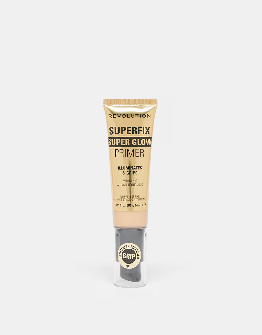Revolution Superfix Grip Superglow Primer Gold-No colour | ASOS (Global)