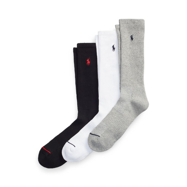 Athletic Crew Sock three-Pack | Ralph Lauren (UK)