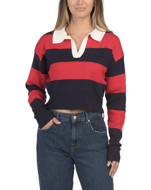 Collared Striped Sweater | Juniors | Marshalls | Marshalls