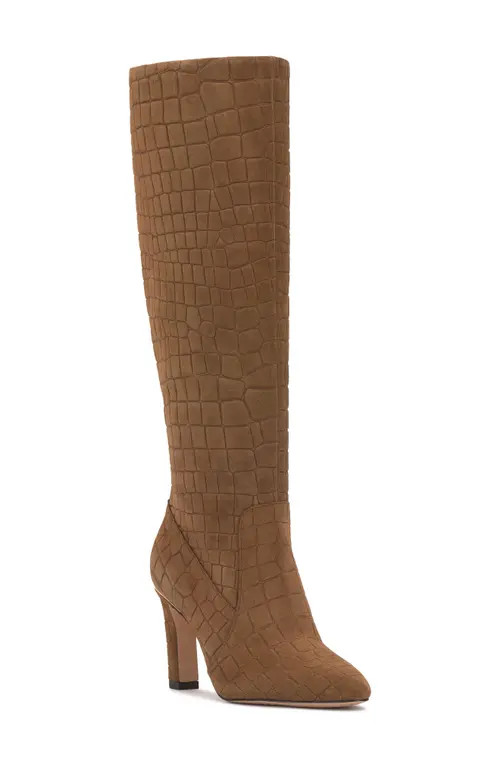 Vince Camuto Gylina Knee High Boot in Fawn at Nordstrom, Size 9 Extra-Wide Calf | Nordstrom