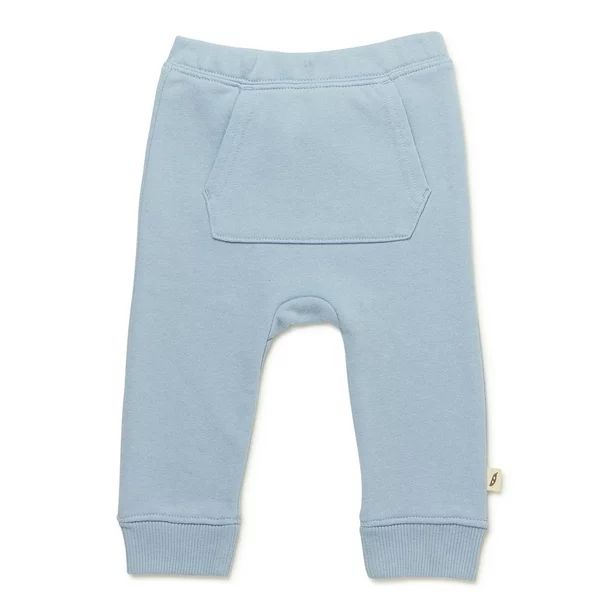 easy-peasy Baby Solid Kangaroo Pocket French Terry Jogger, Sizes 0/3-24 Months | Walmart (US)