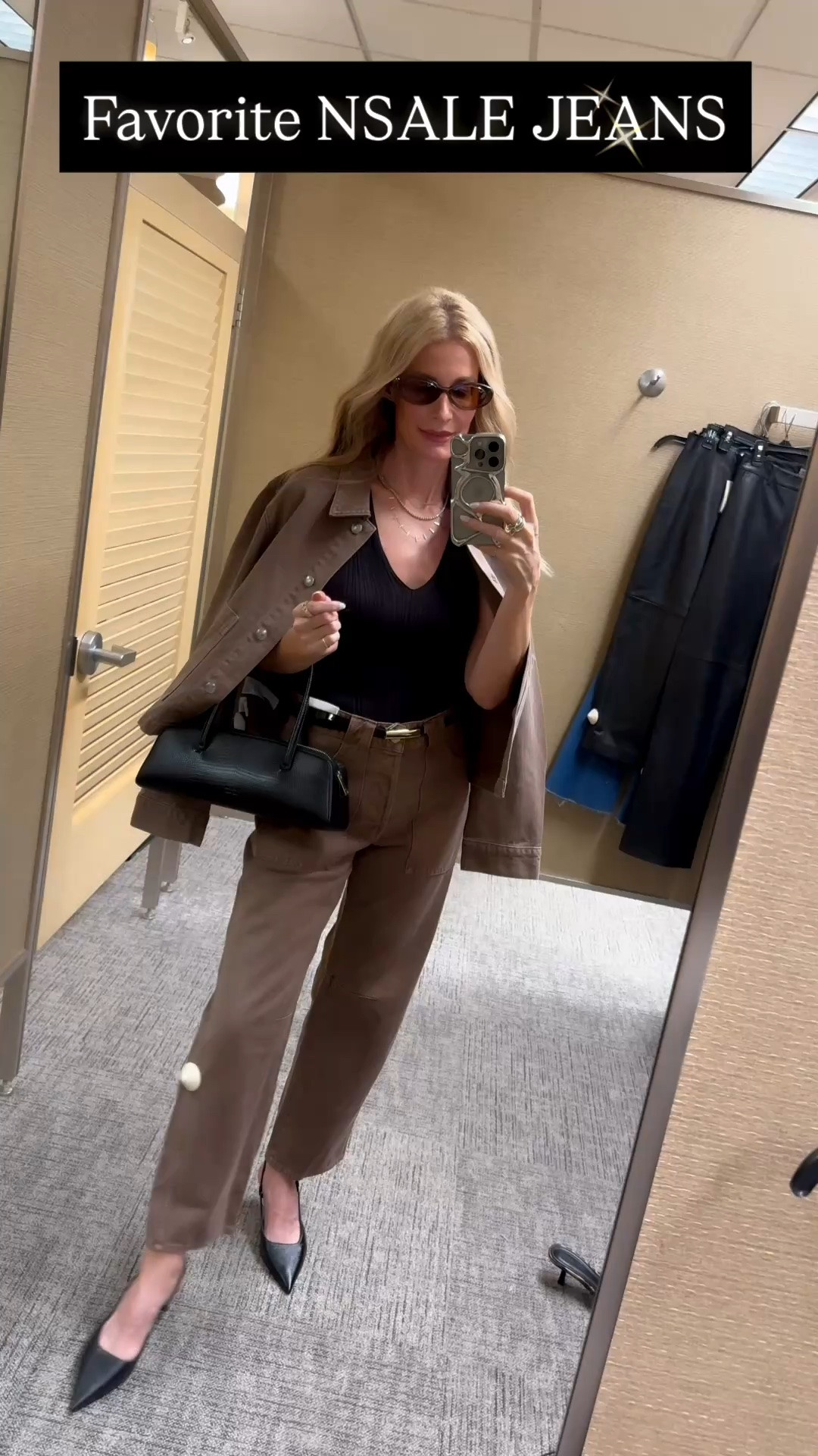 Entire look from the NSale! 🤎

Loving these Madewell darted barrel jeans paired with the matching tan denim jacket. The jeans are high-waisted with a flattering ankle length and feature a subtle barrel leg that’s incredibly wearable. Together they create such a chic monochromatic look that’s both modern and effortless.

✨ Wearing an XS in the jacket and a size 24 in the jeans. Both pieces run true to size.

#LTKootd #LTKOver40 #LTKSeasonal