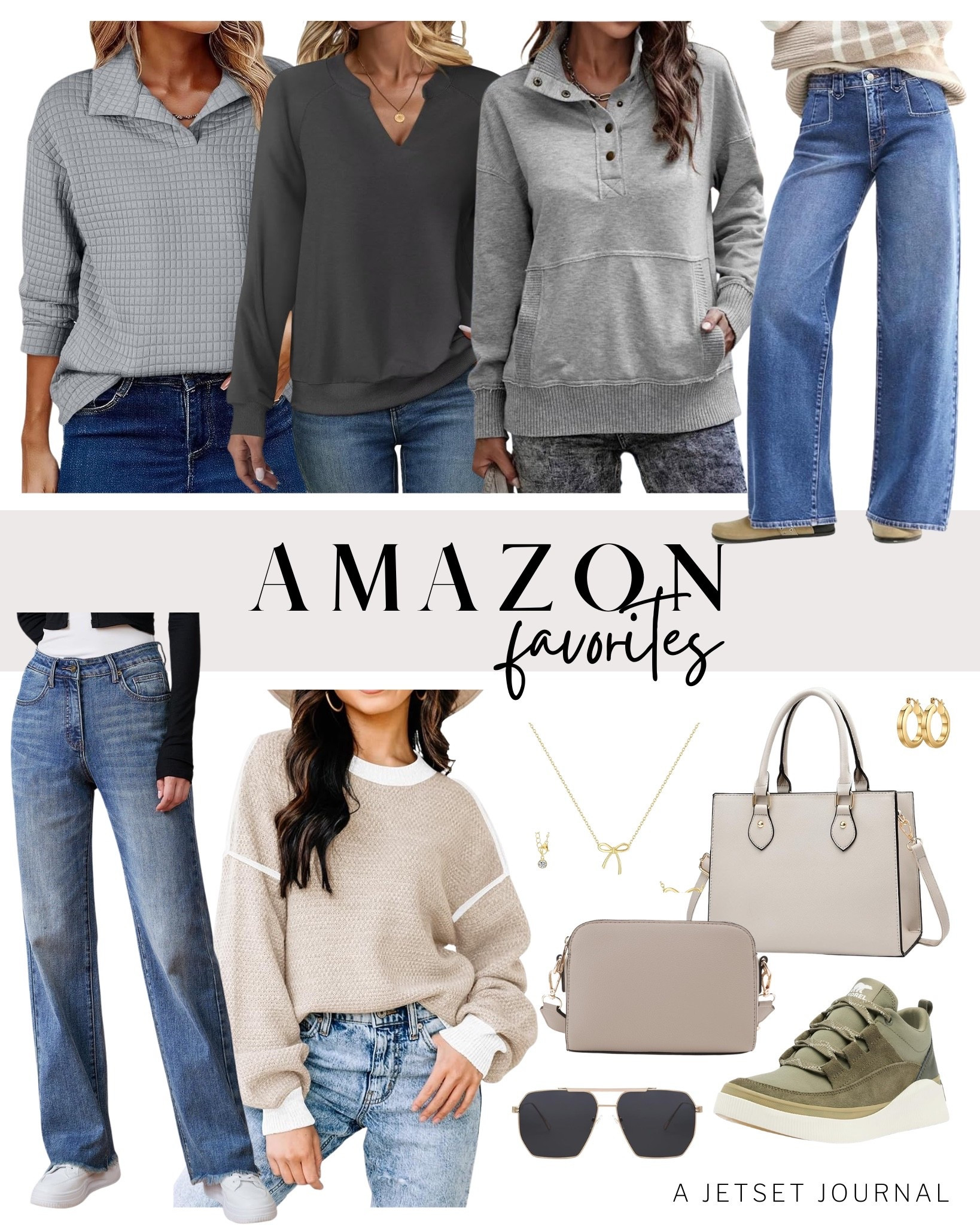 New season, new outfits with these amazon finds!
spring lightweight pullover shirts, stretchy straight leg jeans, spring makeup, spring tops, amazon finds, shopping spree, trendy pieces, must have items, fashion finds, amazon style, wardrobe staples, stylish finds, wardrobe update, must have accessories, affordable look, spring fashion, transitional style

#LTKU #LTKootd #LTKSeasonal