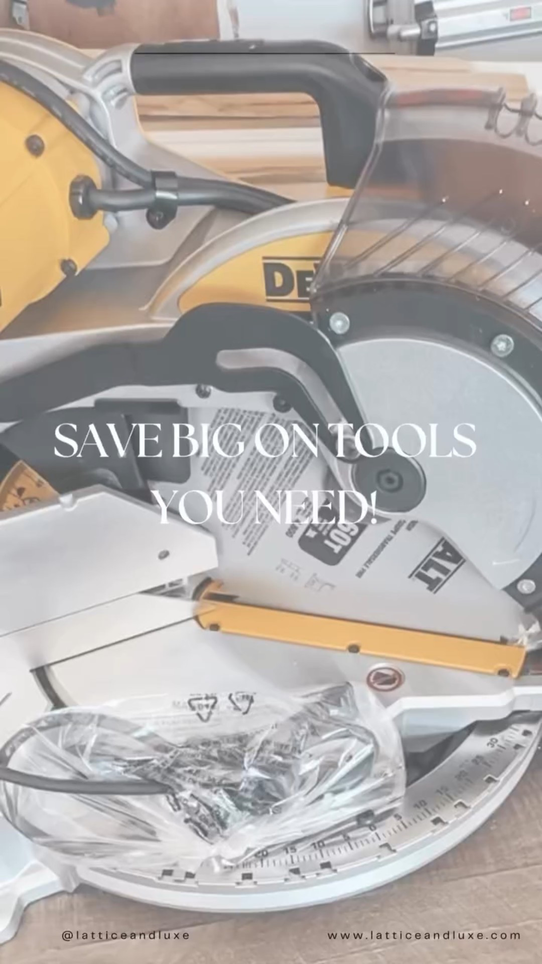 Ready to upgrade your DIY game? The DEWALT 12” Dual Bevel Compound Miter Saw is $100 off at Lowe’s for a limited time! Grab it now and save big on a tool you’ll use for years! #lowesfinds #DEWALT #tooldeals #DIYmusthave

#LTKSaleAlert #LTKHome