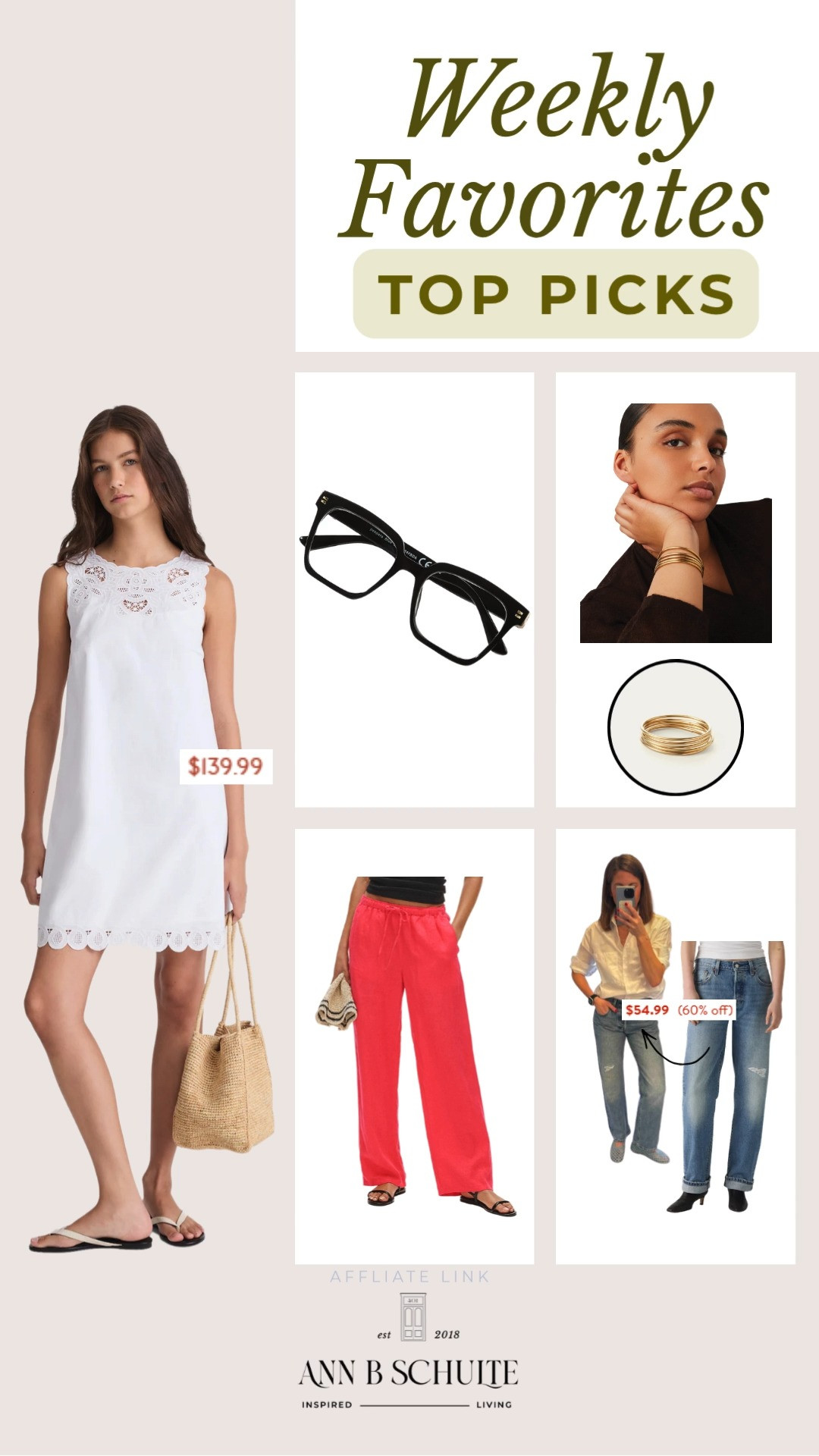 Our weekly faves just dropped and they’re in their feel-good era. Light vibes, happy energy, and just enough magic to keep things interesting ✨🌿💛  
#LTKFinds #StyleInspo #OOTDIdeas #LTKStyle #OutfitInspiration #WeeklyFaves

#LTKootd #LTKootd #LTKSaleAlert