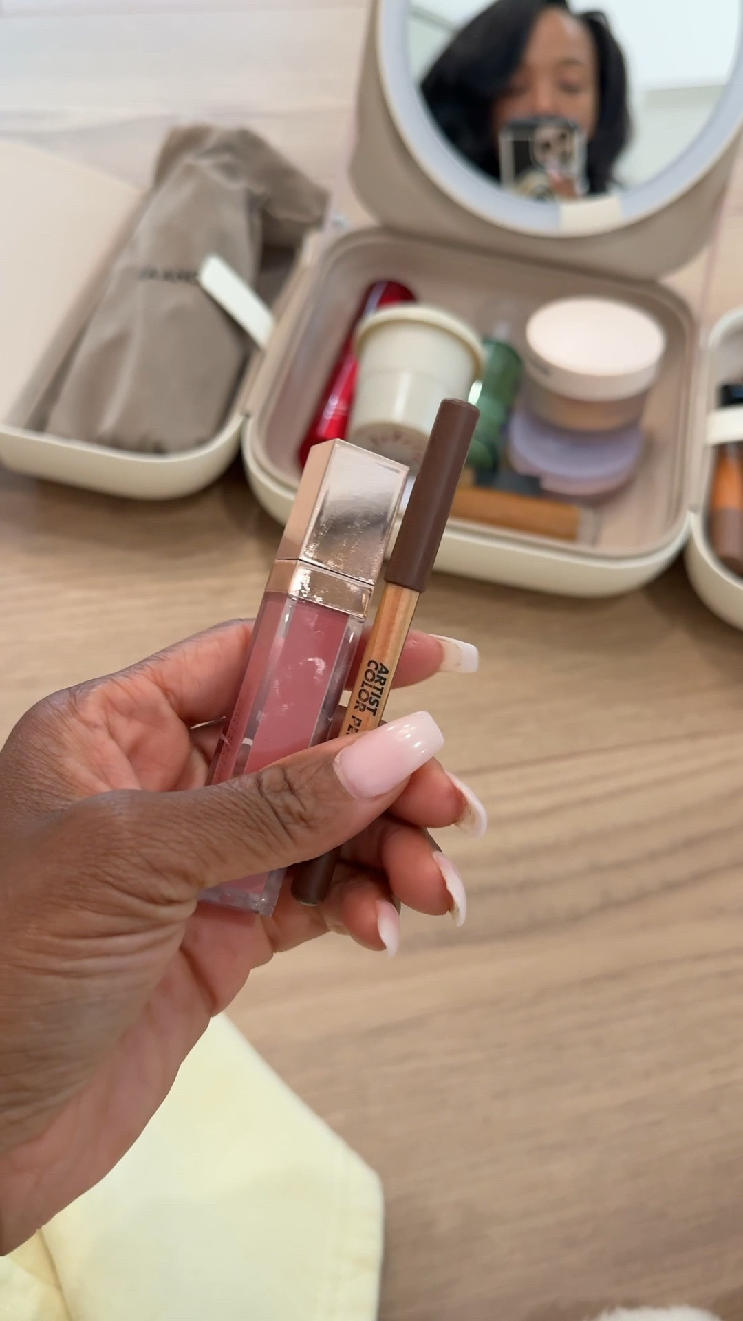 Scroll to shop! ✨ My everyday lip combo.

Shades: Patrick Ta Silky Lip Crème in She’s Independent + Make Up For Ever Artist Color Pencil in 608 Limitless Brown.

Desliza para comprar.  ✨ Mi combinación de labios favorita.

📲 Download the free LTK app & follow me @kirasfashionfinds to shop all my daily finds.

#LTKBeauty #LTKvlog #LTKgrwm