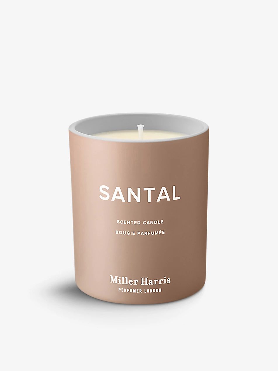 Santal natural wax scented candle 220g | Selfridges
