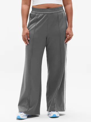 Tempo Mid Rise Wide Leg Track Pant | Athleta