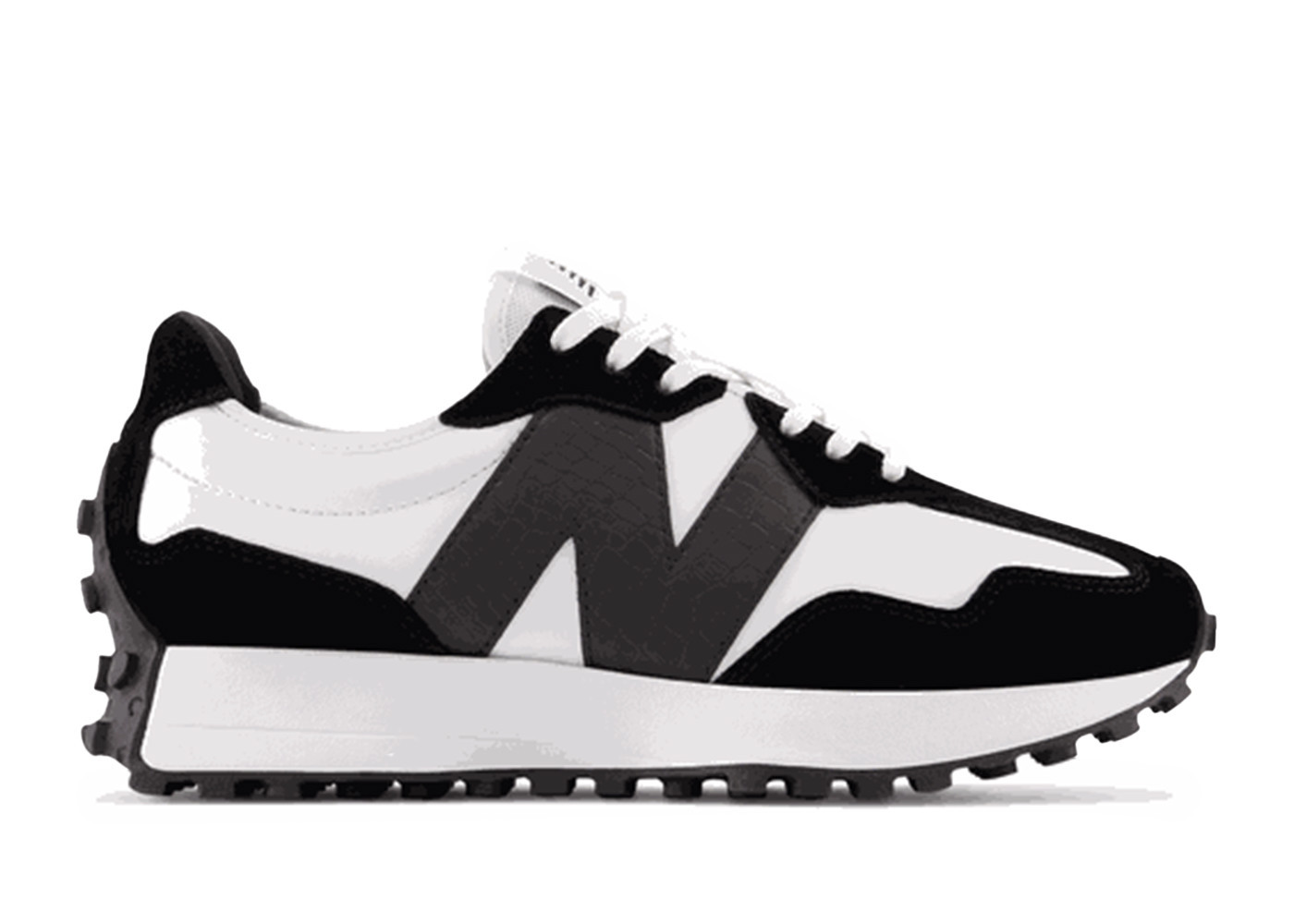 New Balance 327 Black White Black (W) | StockX