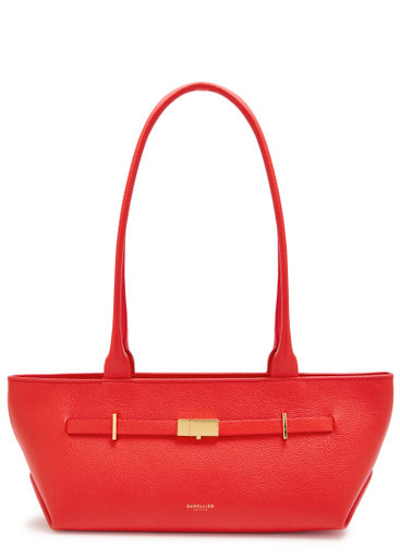 The New York grained leather shoulder bag | Harvey Nichols