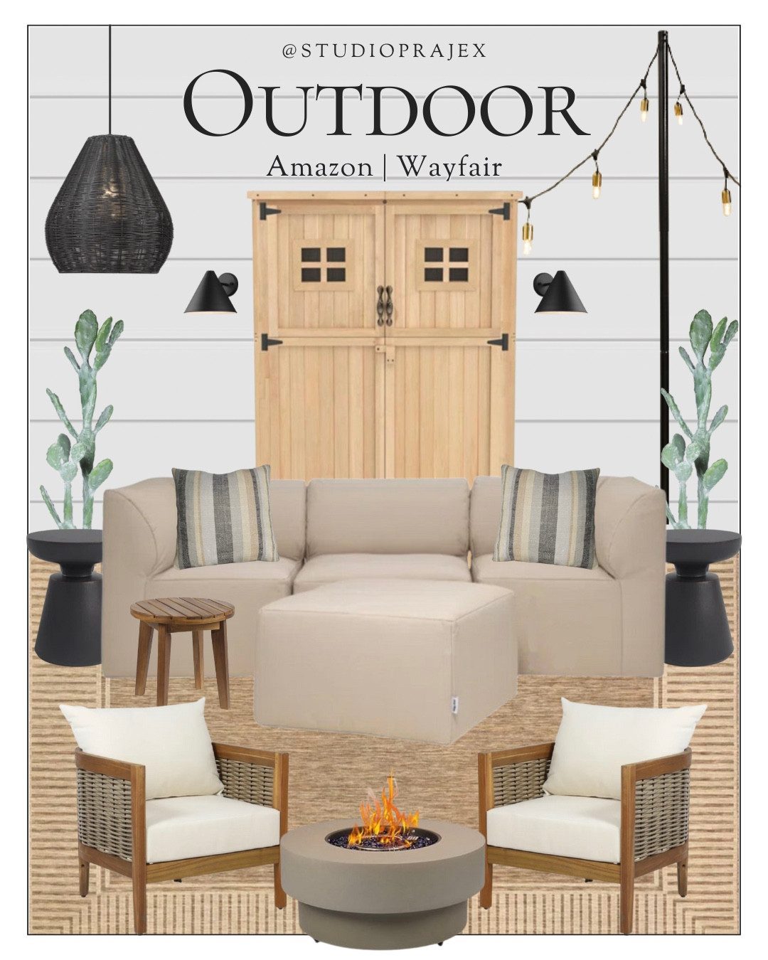 Home | home decor | amazon home furniture | outdoor dining set | patio furniture | outdoor furniture | outdoor rug | outdoor pillows | outdoor patio furniture | outdoor sectional | patio decor | patio set | patio rug | outdoor lighting | interior design | neutral home | modern home | interior designer | designer looks for less | amazon outdoor furniture | amazon outdoor decor | Wayfair outdoor | covered patio | rattan | outdoor living 

#LTKFamily #LTKStyleTip #LTKHome