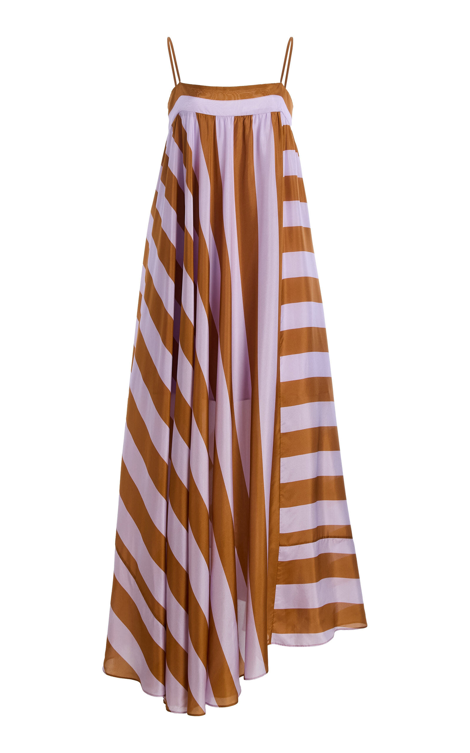 Indra Striped Silk Maxi Dress | Moda Operandi (Global)
