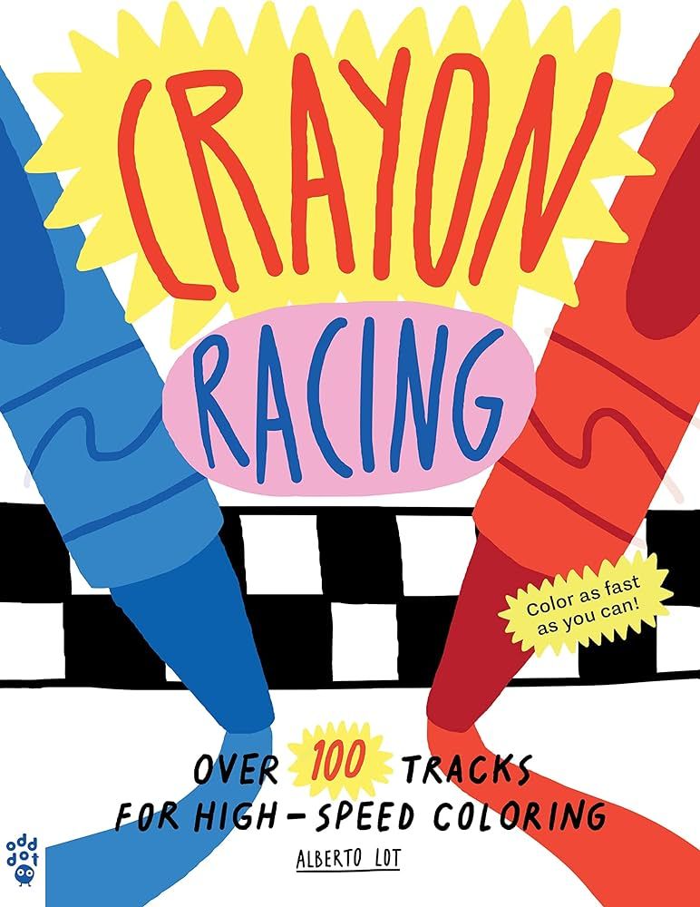 Crayon Racing: Over 100 Tracks for High-Speed Coloring | Amazon (US)