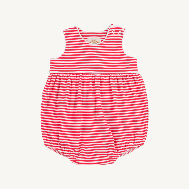 Richmond Red Stripe with Worth Avenue White | The Beaufort Bonnet Company