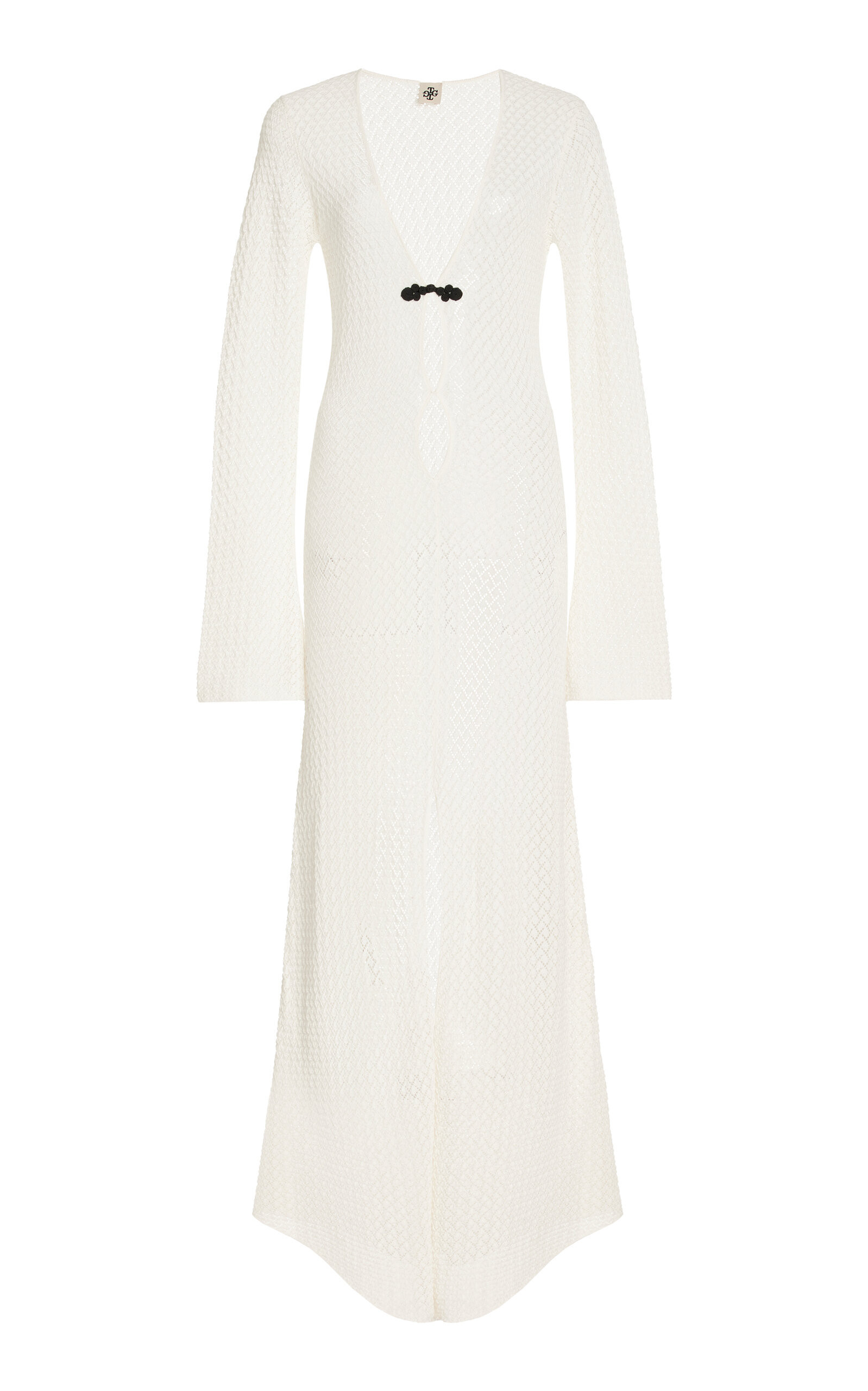 THE GARMENT Tanzania Pointelle-Knit Organic Cotton Maxi Dress - Moda Operandi | Moda Operandi (Global)