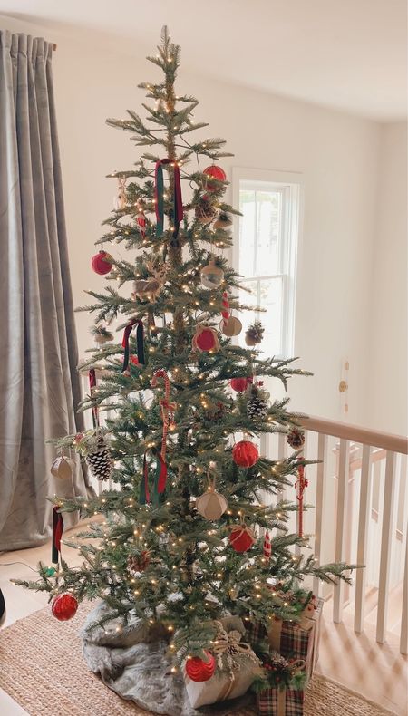 Our king of Christmas tree is still on sale 40% off! It was so easy to set up and it’s perfect for Mark‘s loft space!

#LTKHoliday #LTKsalealert #LTKhome