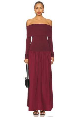 ALL THE WAYS Cressida Maxi Dress in Oxblood from Revolve.com | Revolve Clothing (Global)