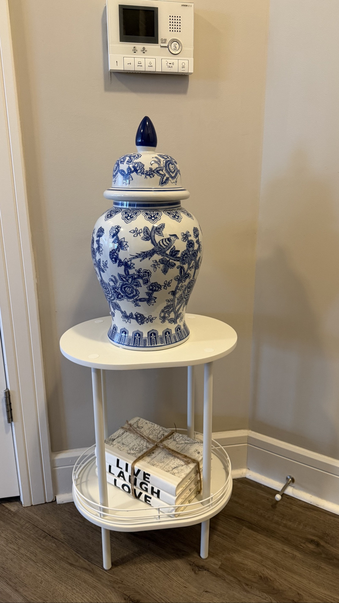 Need to fill a small corner in your home? I found the cutest little table 🤍

This small space side table is perfect for an entryway, hallway, bedside, or any awkward corner that needs a little something. I styled mine with a ginger jar and books, but the bottom shelf is perfect for extra decor or storage too! Bonus… it took me less than 10 minutes to put together 🙌🏼 Small space friendly, easy to style, and looks way more expensive than it is ✨

Linked for you in my LTK 🫶🏼

#LTKHome #LTKSaleAlert