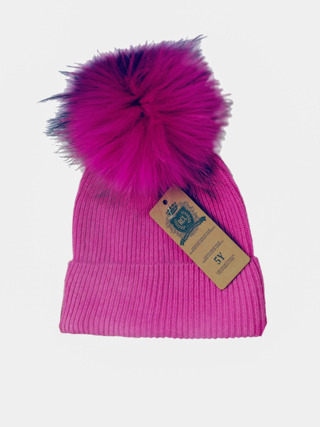 Merino Wool Beanie for Baby/Toddler or Kids PINK | Etsy (US)