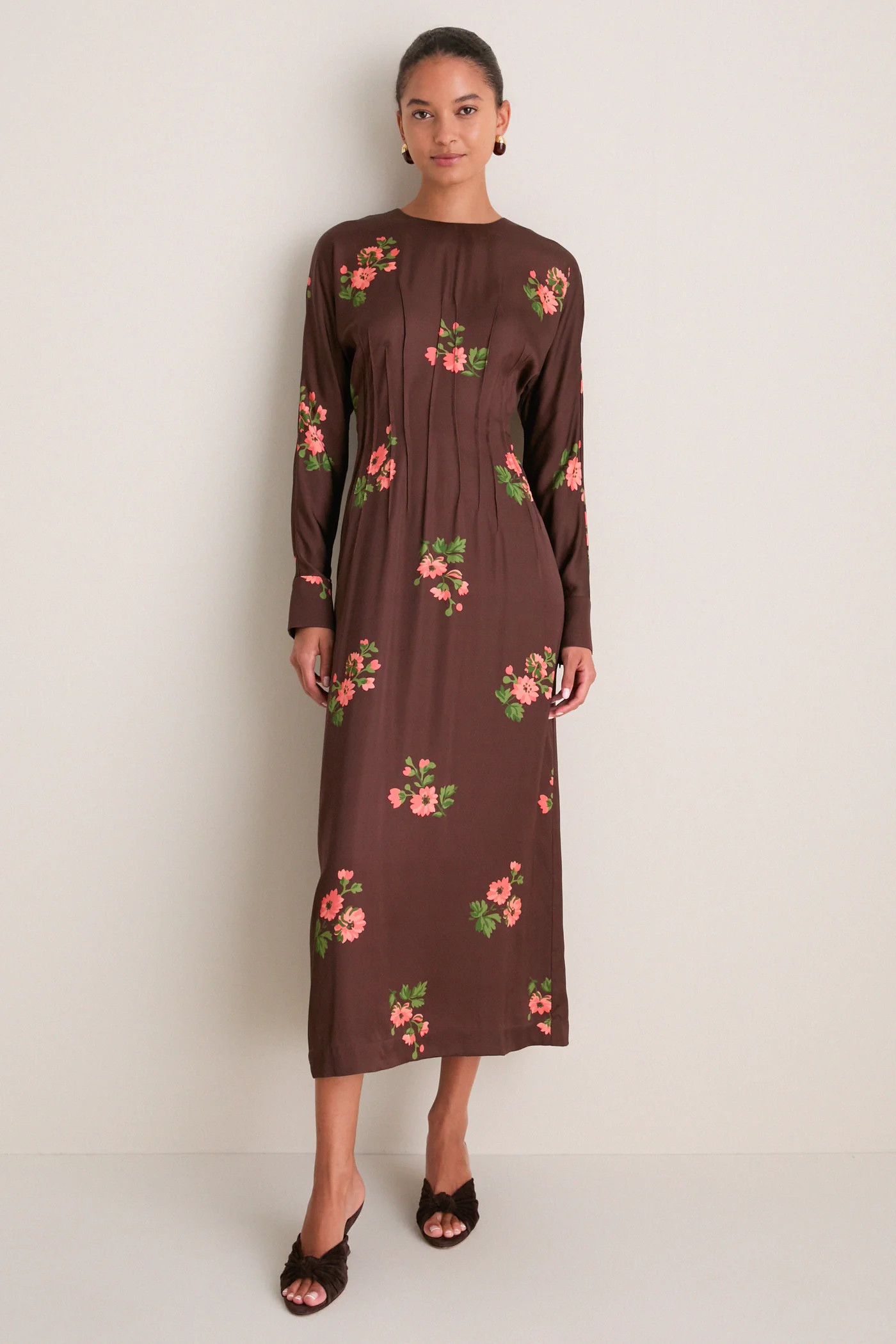 Hampden Harvest Satin Arlette Dress | Tuckernuck (US)