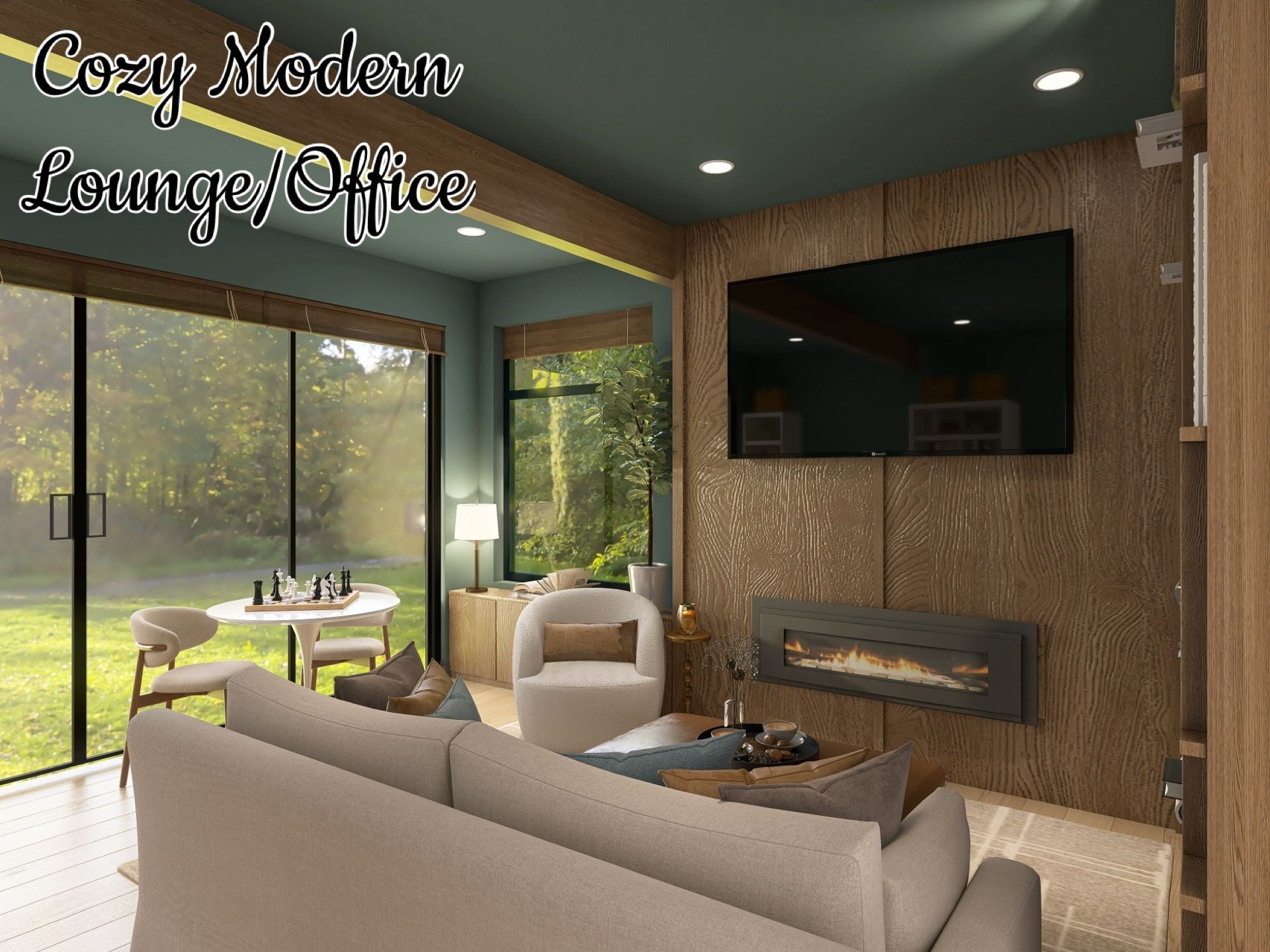 Designed by Olivia
Cozy Modern Lounge/Office 

#LTKSeasonal #LTKHome #LTKmomlife