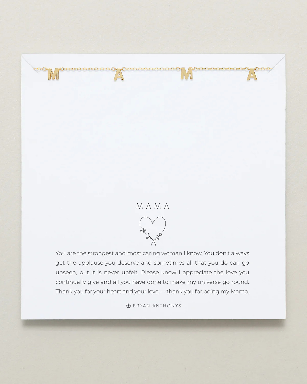 Mama Necklace | Bryan Anthonys | Bryan Anthonys