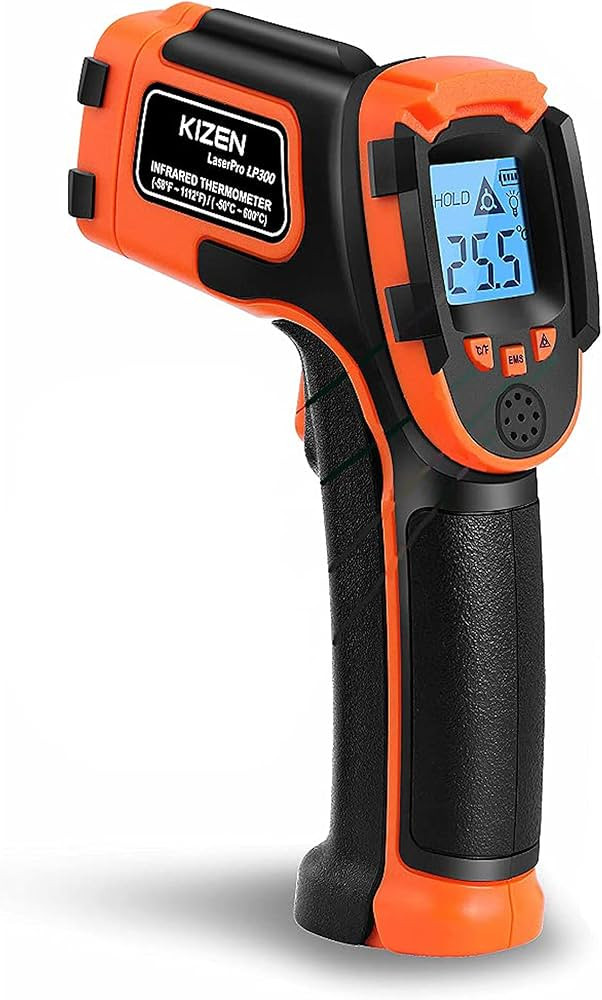 KIZEN Infrared Thermometer Gun (LaserPro LP300) - Handheld Heat Temperature Gun for Cooking, Pizz... | Amazon (US)