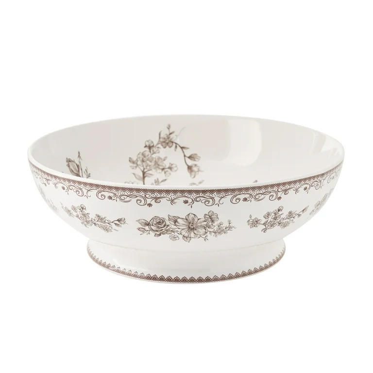 The Pioneer Woman Agatha Stoneware 11-inch Serving Bowl, Brown - Walmart.com | Walmart (US)