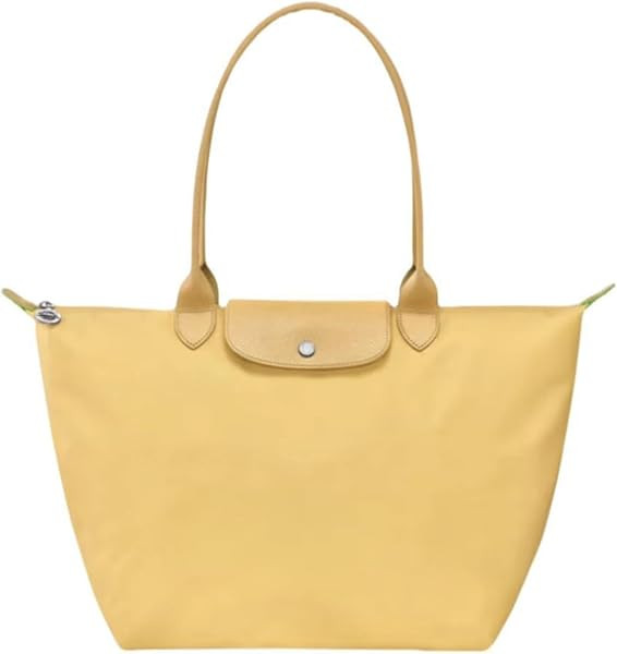 Women's Nylon Tote Bag, Large Capacity Waterproof Shoulder Bags, Spacious Handbag with Metal Zipp... | Amazon (US)
