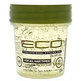 Ecoco Eco Style Gel Olive Oil - 100% Pure Olive Oil - Adds Shine And Tames Split Ends - Weightless S | Amazon (US)