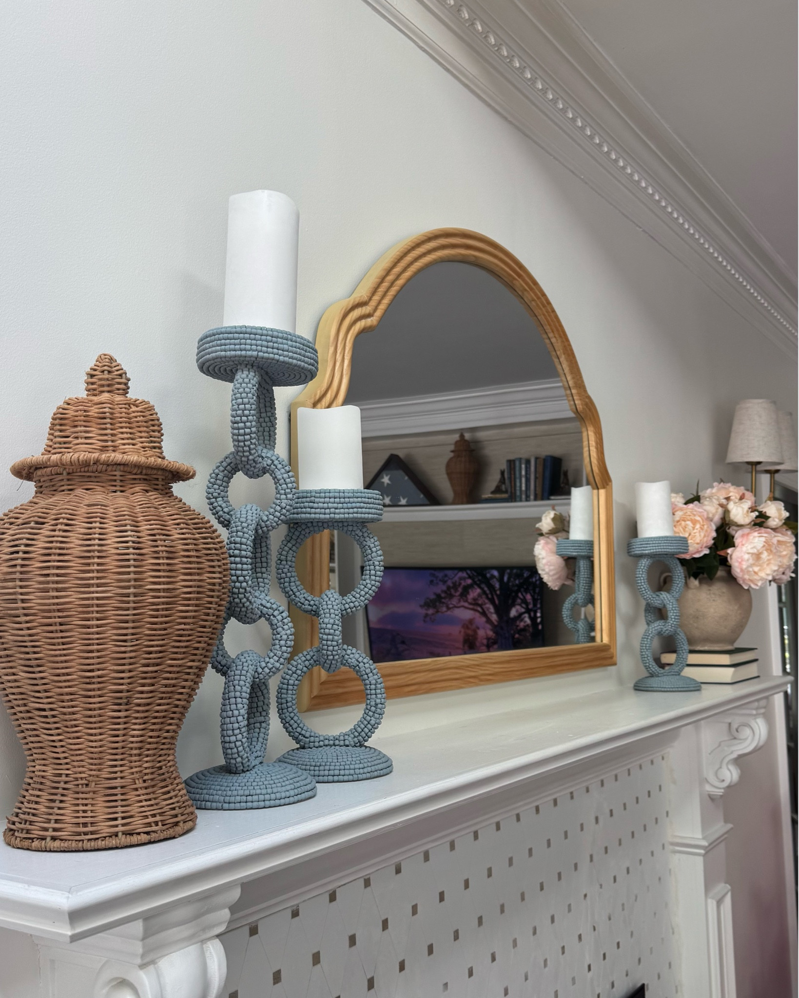 These gorgeous beaded candlesticks are currently on sale scoop them up now before the sale ends on Tuesday.

#LTKSaleAlert #LTKHome