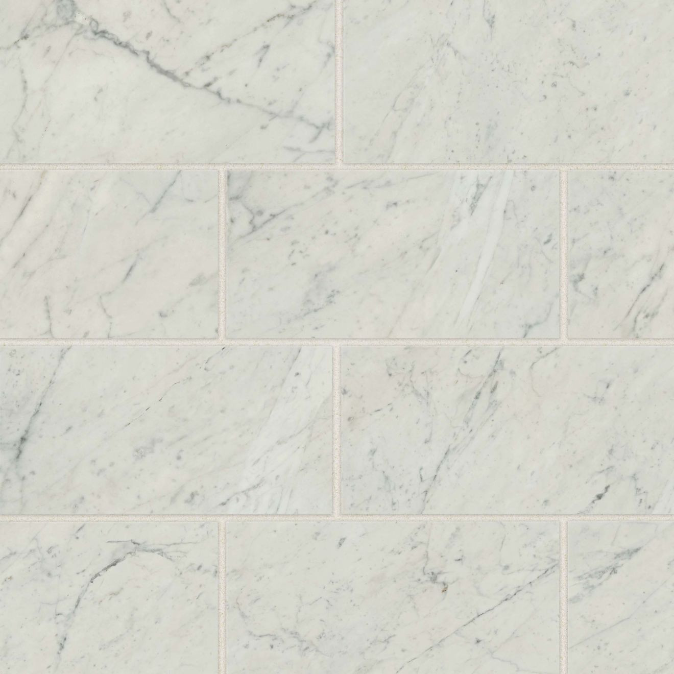 Classic 2.0 12" x 24" Floor & Wall Tile in Bianco Carrara | Bedrosians Tile and Stone